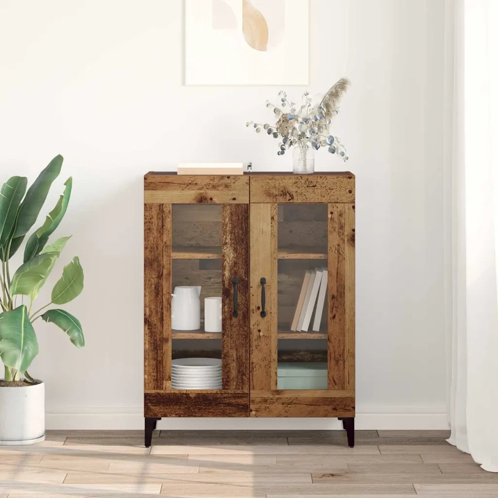 Credenza | Madia | Buffet da pranzo | Armadio da pranzo Legno vecchio 69,5 x 34 x 90 cm