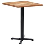 Gamba per Tavolino da Bistrò Nero 56x56x72 cm in Ghisa 325429