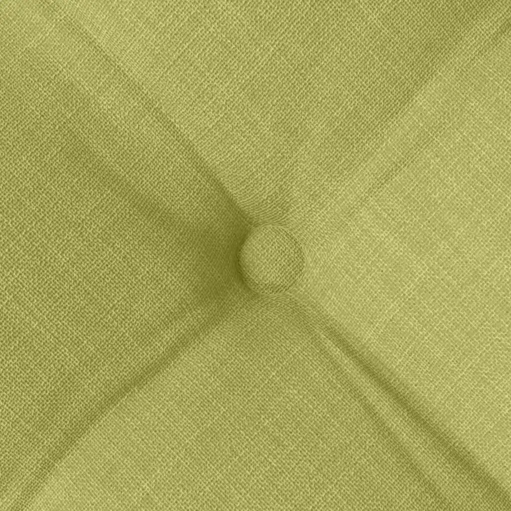 Cuscini per Seduta 4 pcs Verde chiaro 40 x 40 x 6 cm Tessuto 42015156