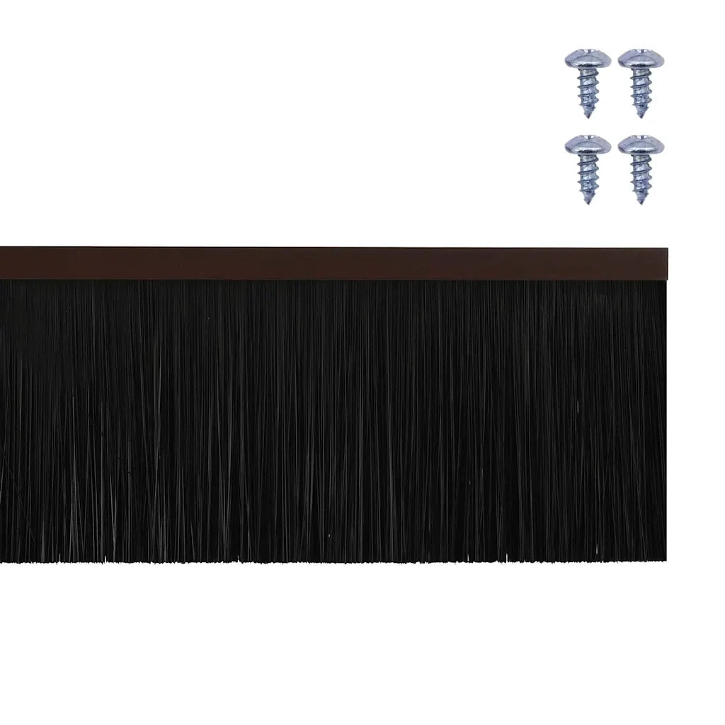 Spazzole per porte a vite 6 pz Marrone 100 cm CFW5562963