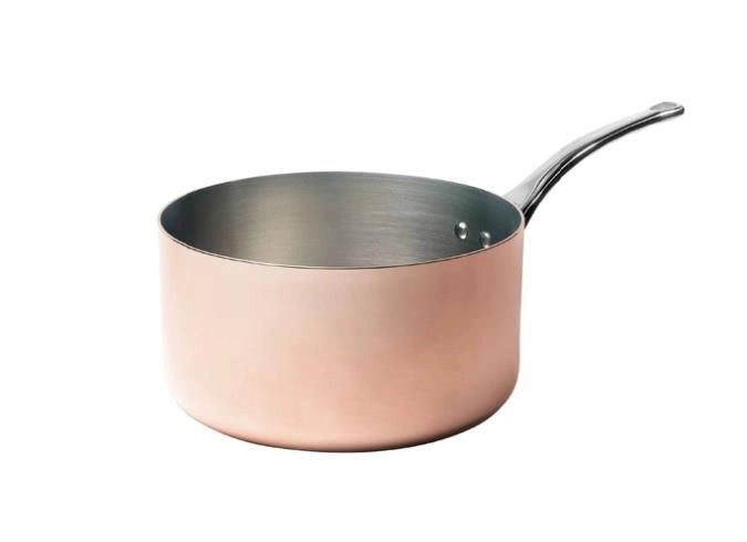 De Buyer 6206.14 Pentola singola in Metallo Diametro 14 cm Peso 630 g colore Nero