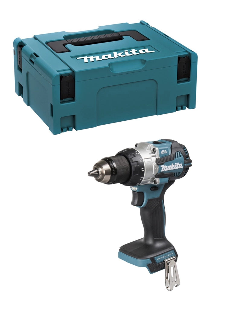 Trapano a Percussione MAKITA DHP489ZJ (Solo corpo + MAKPAC 2)