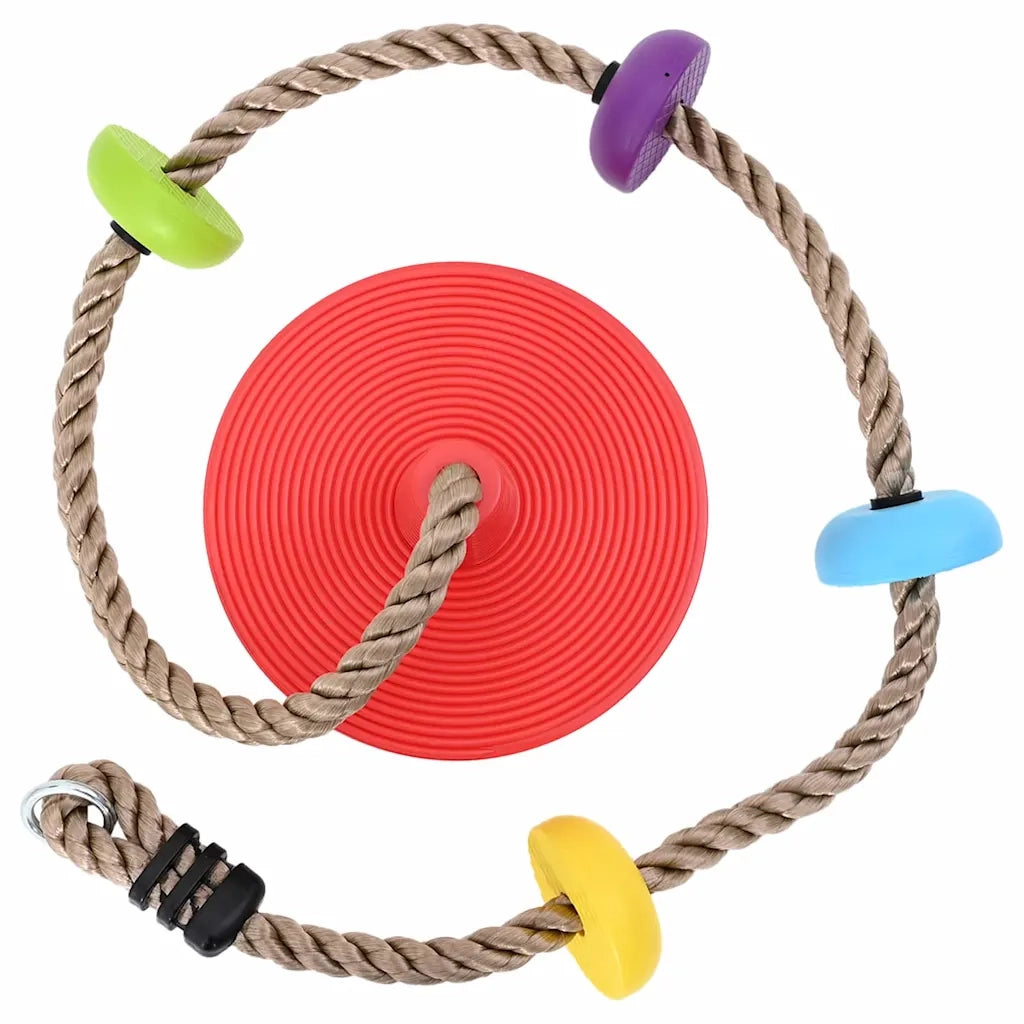 Fune da arrampicata Multicolore 30 x 30 x 200 cm Plastica CFW5129708