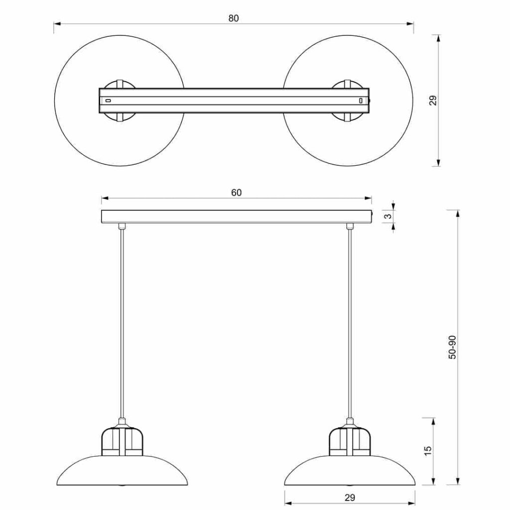 Lampadario a sospensione Milagro Felix MLP7715 blu oro