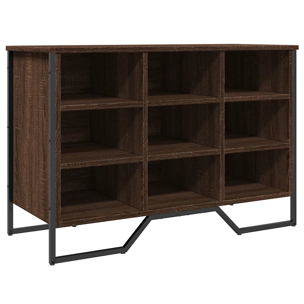 Scarpiera | Mobile per scarpe Rovere Marrone 90x38x61,5 cm in Truciolato