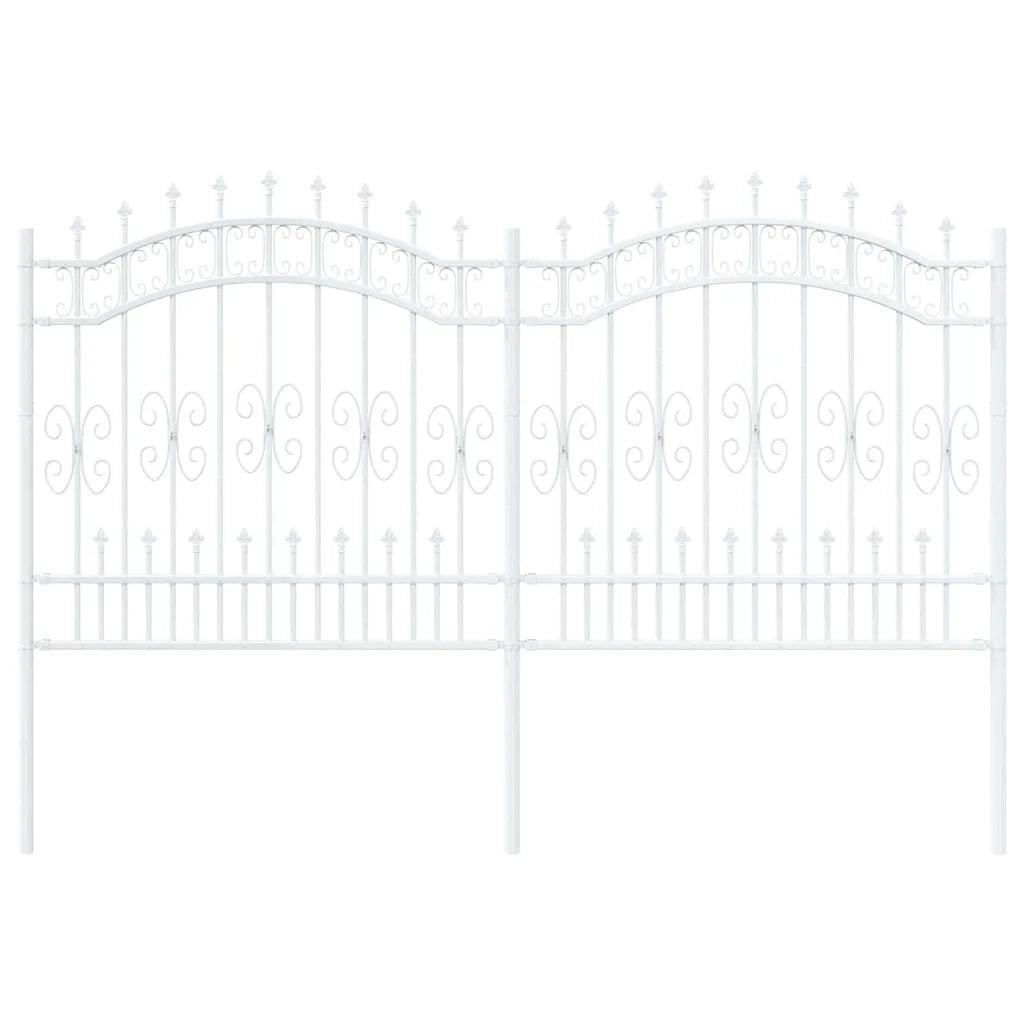 Recinzione per Giardino KAMPEN Bianco 42003975