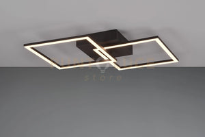 TRAIL PLAFONIERA/APPLIQUE LED 20W 2500lm, 4000K NERA ORIENTABILE L. 60CM