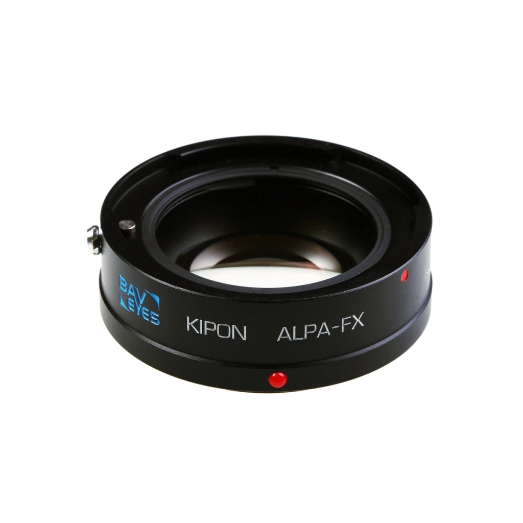 Baveyes convertitore grandangolare adattatore booster per obiettivi ALPA su fotocamere Fuji X fattore di crop, 0,7x