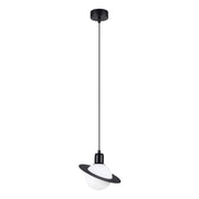 Lampada a sospensione sfera nera TITANO G9 8W Pure Lume