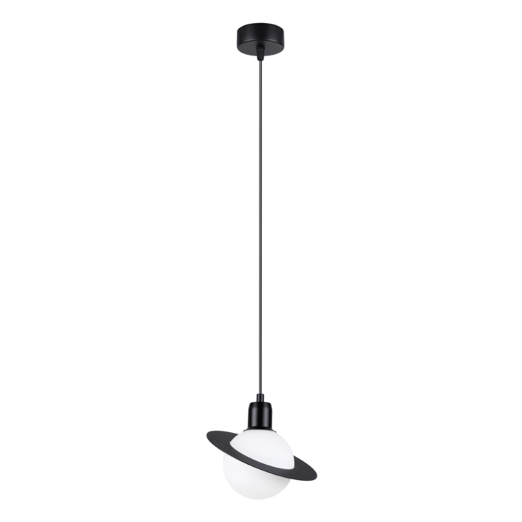 Lampada a sospensione sfera nera TITANO G9 8W Pure Lume