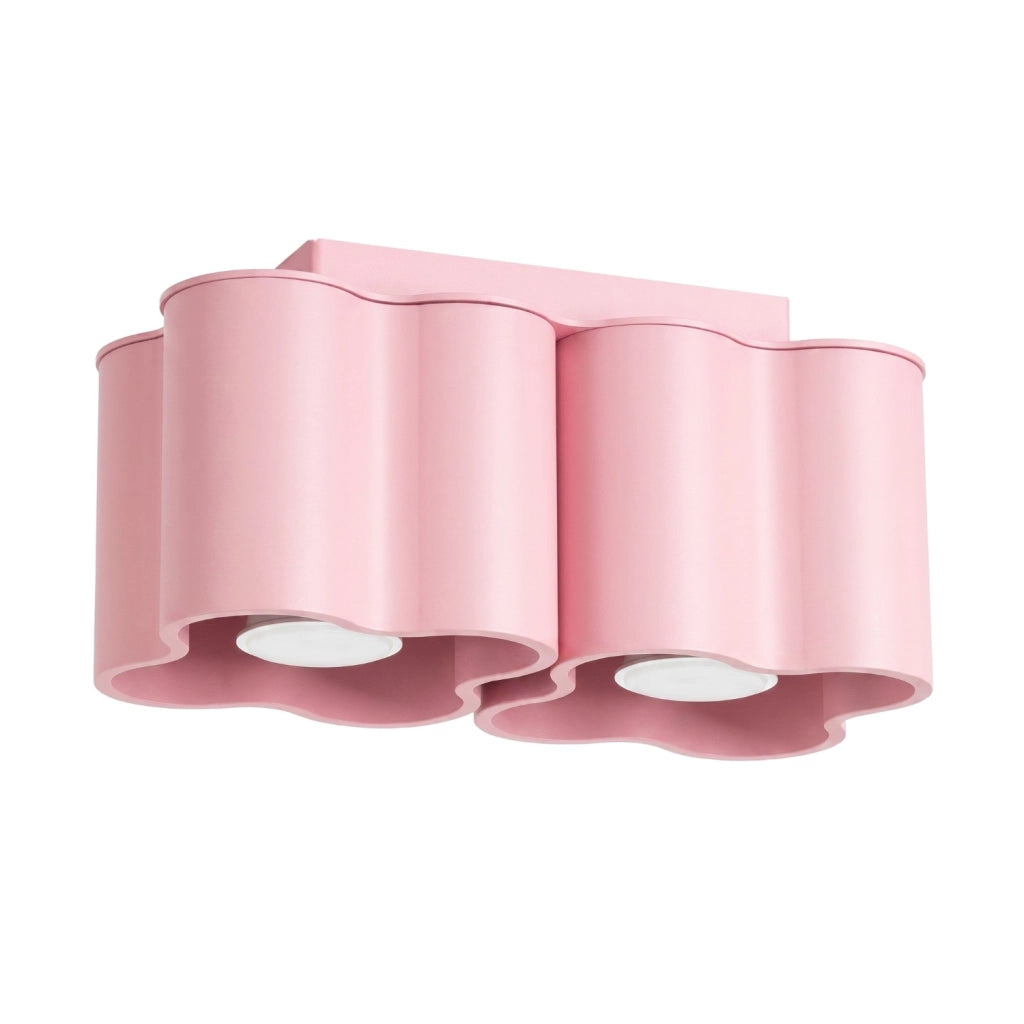 Plafoniera OVIO 2 rosa GU10