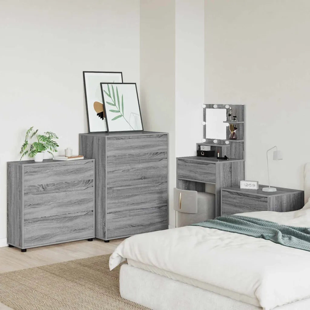 Armadio Grigio Sonoma 80 x 31 x 81 cm Legno multistrato