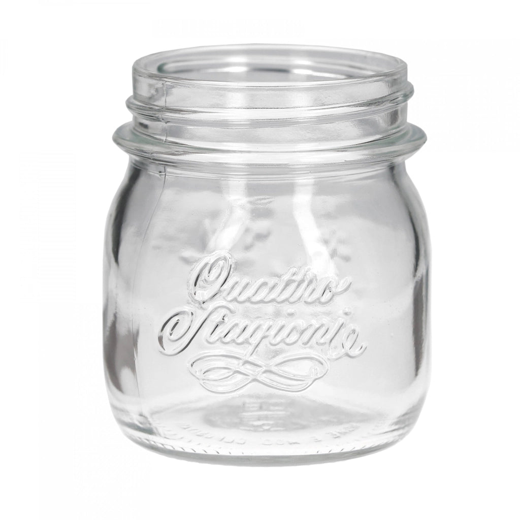 VASO ERMETICO IN VETRO PER ALIMENTI 'QUATTRO STAGIONI' 250 ml- 6 pezzi  - BORMIOLI