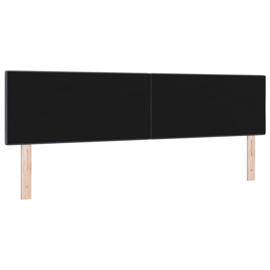 Testiera in velluto grigio scuro con bottoni 180 cm