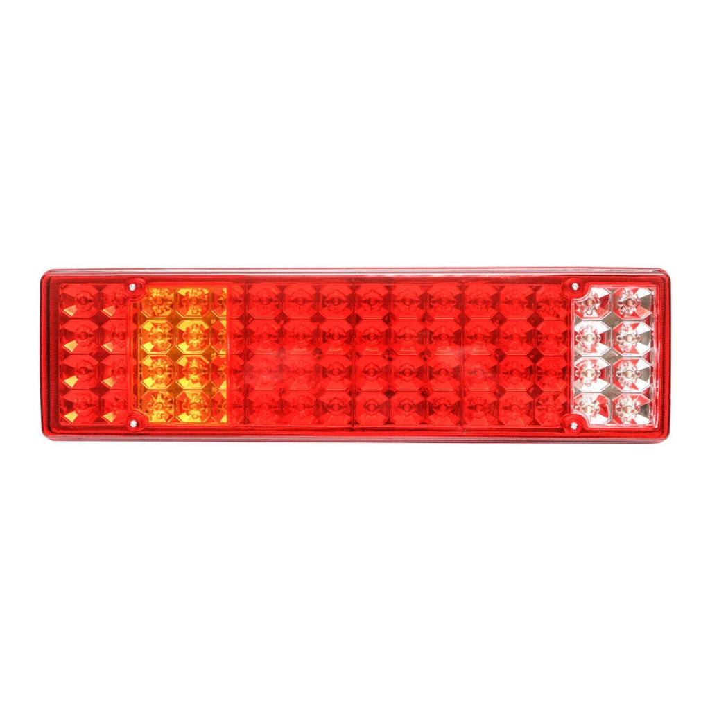 Lampada posteriore per camion con LED, 24V, 465x130x55 mm, Breckner Germany.