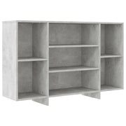 Buffet credenza cassettiera armadio mobile contenitore organizer per cucina soggiorno salotto 120 x 30 x 75 cm legno ingegnerizzato grigio 02_0031852