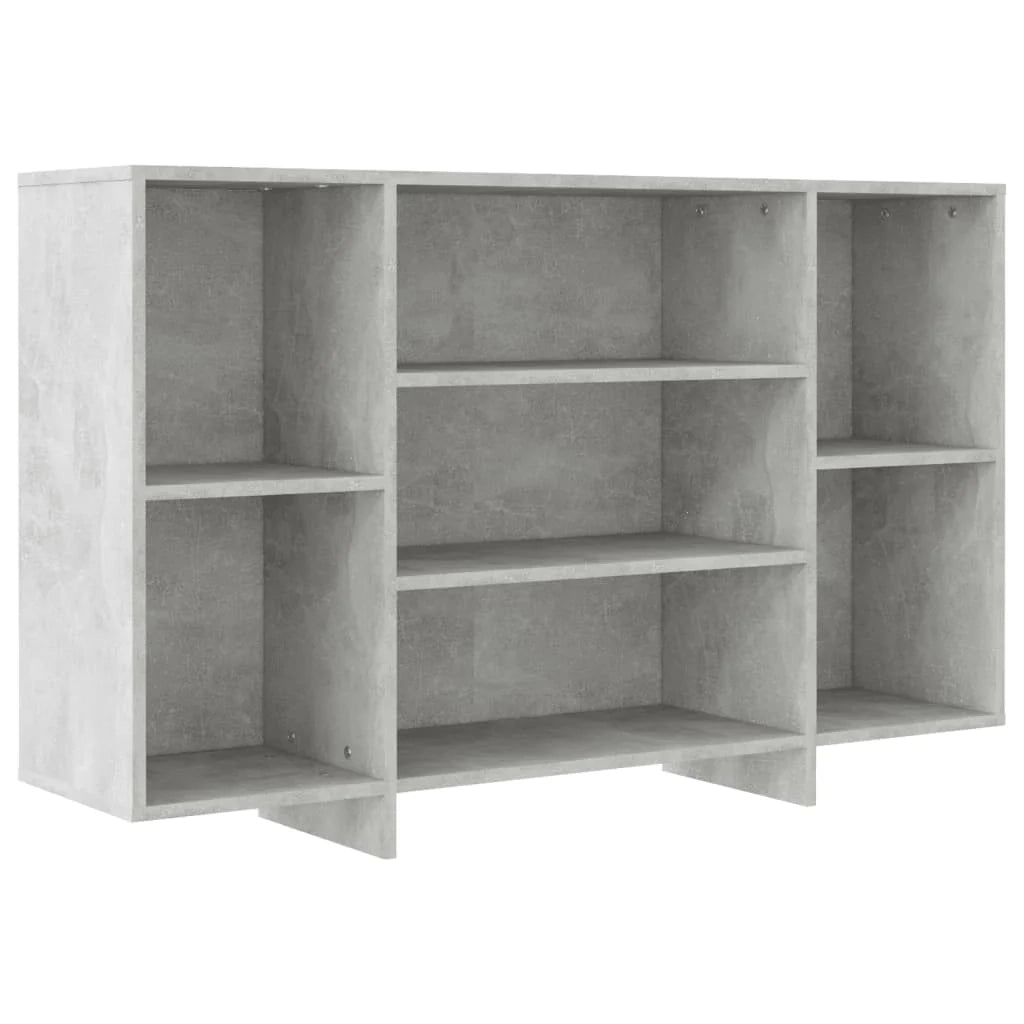 Buffet credenza cassettiera armadio mobile contenitore organizer per cucina soggiorno salotto 120 x 30 x 75 cm legno ingegnerizzato grigio 02_0031852
