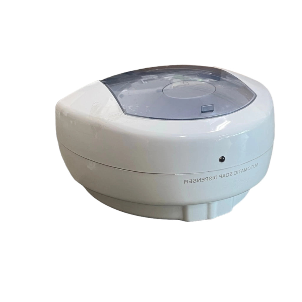 Dispenser erogatore automatico per sapone liquidi igenizzante a muro con sensore fotocellula