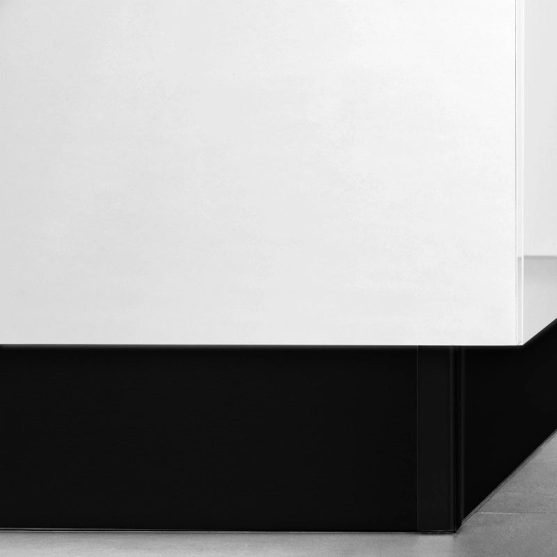 Kit di cassetto da cucina con base Recycle altezza 216 mm, 2x12 lt, 2x6 lt, modulo 800 mm, Grigio antracite, Tecnoplas..