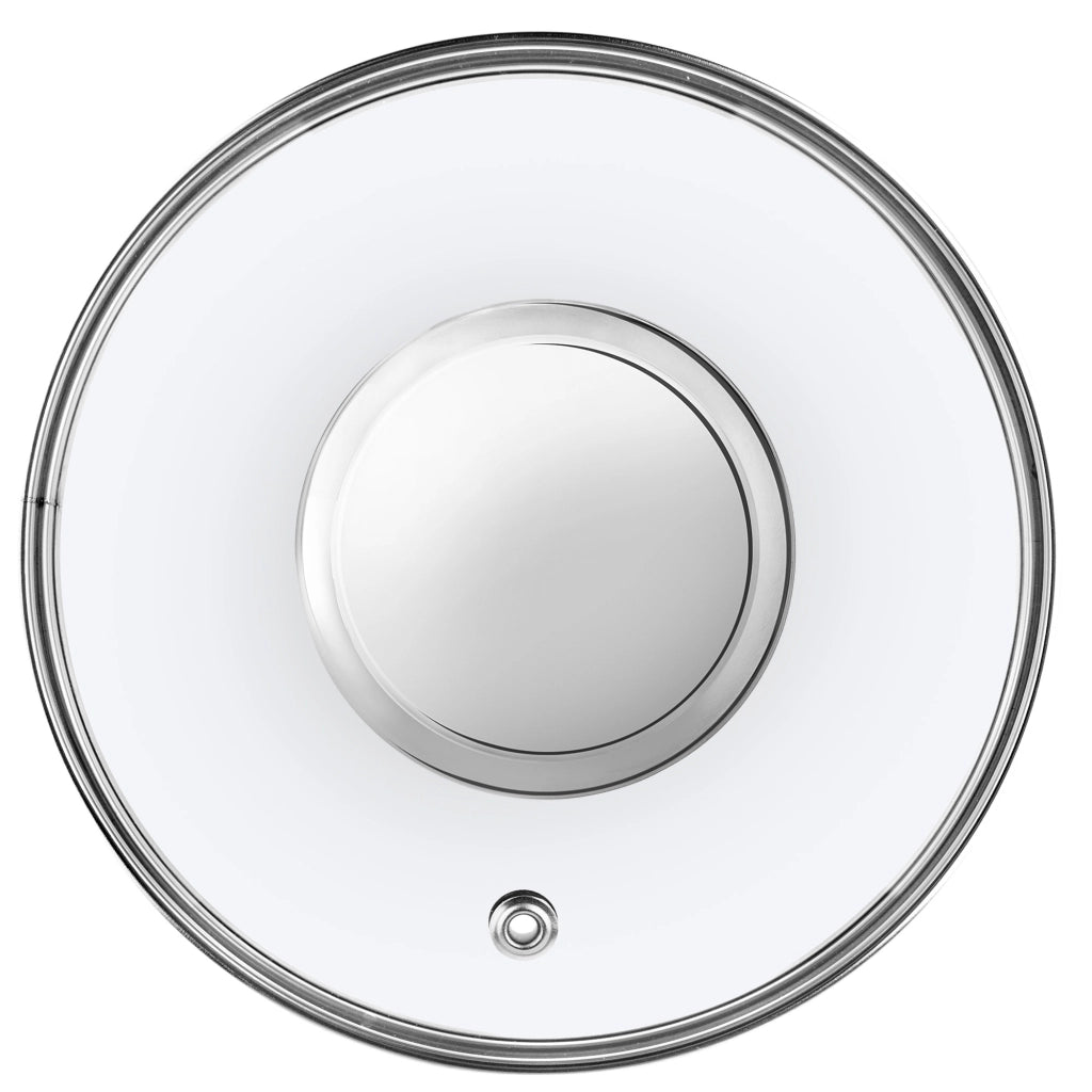 Coperchio in vetro KADAX da 16 cm, universale, resistente al calore, per pentole e padelle.