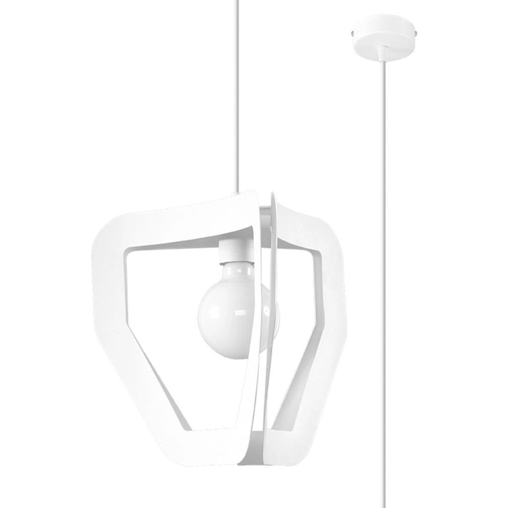 Lampada a sospensione Pure Lume TRIANOS PU.0929 bianca