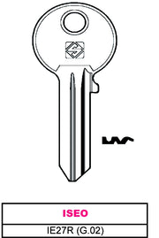 Silca CHIAVE ASC IE27R (G.VAC 0) ISEO 20.00 pz