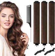 Kruller senza calore - Bende flessibile con clip per creare onde perfette senza danneggiare i capelli
