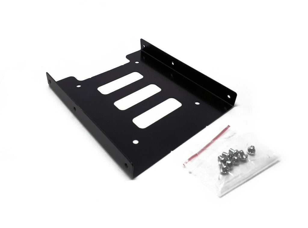 SSD Adattatore supporto in metallo HDD interno PC Computer da 2,5" A 3,5" - Universale completo di viti