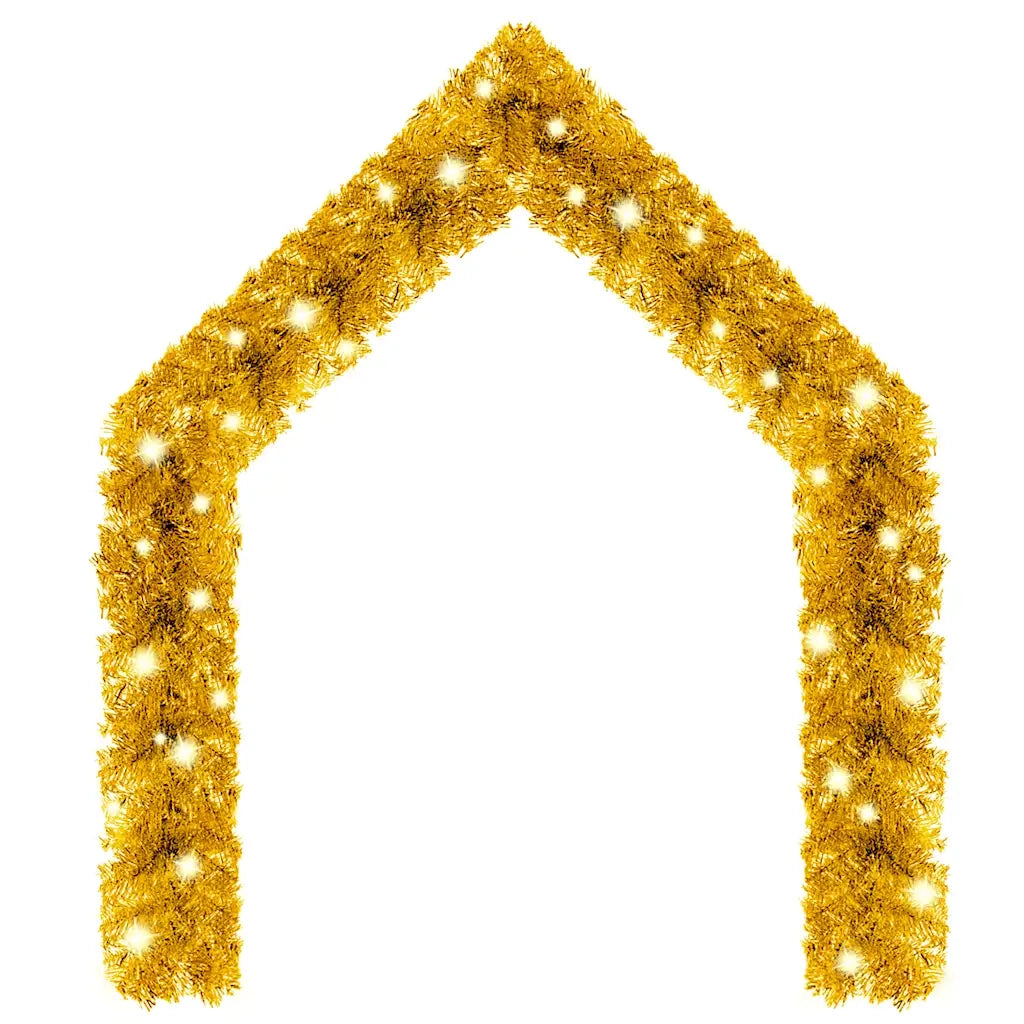 Ghirlanda Natalizia con Luci a LED 10 m Oro CFW6751092