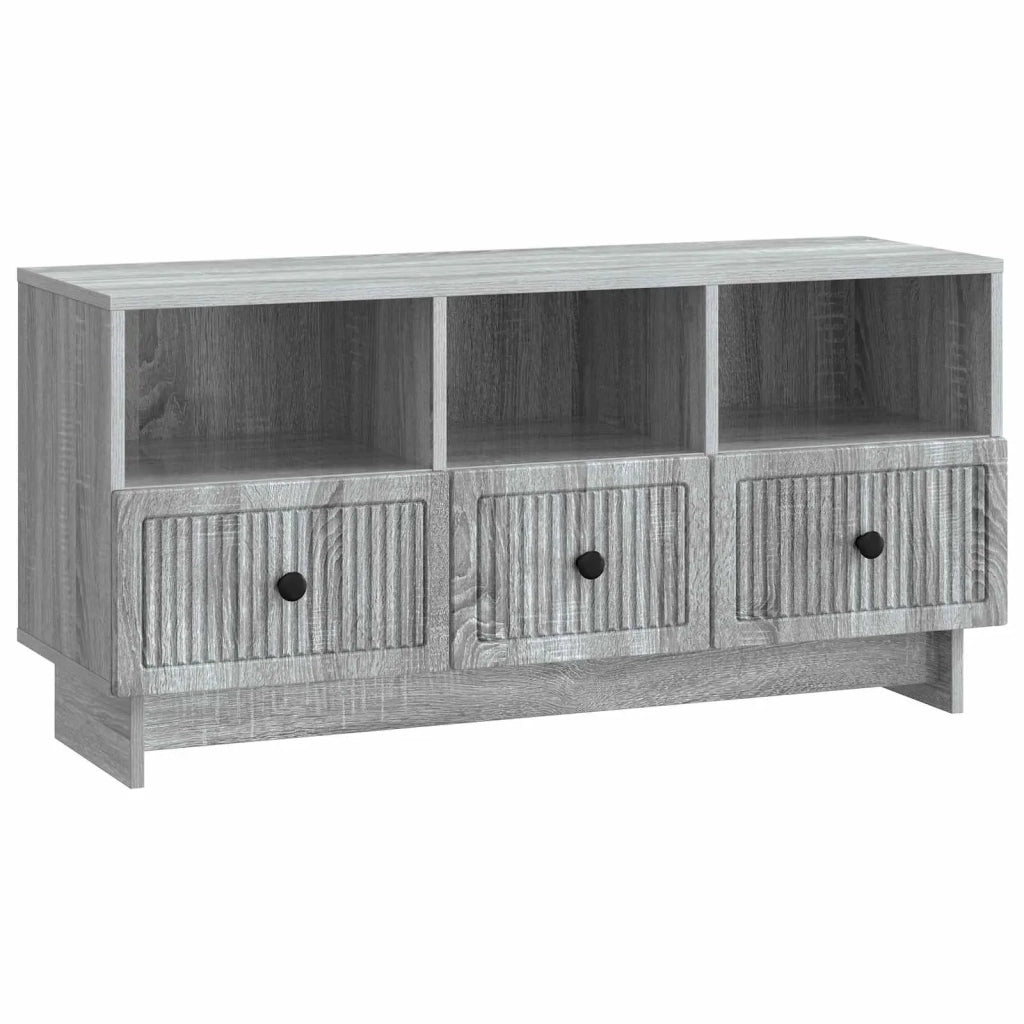 Mobile TV Grigio Sonoma 102 x 34,5 x 50 cm Legno ingegnerizzato 893991