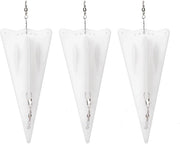 Set di Trolling per Pesca Subacquea da 3 pezzi - Tavola di Pesca - 17 x 8 x 3,5 cm - Peso 54,6 g - Accessorio per Pescatori