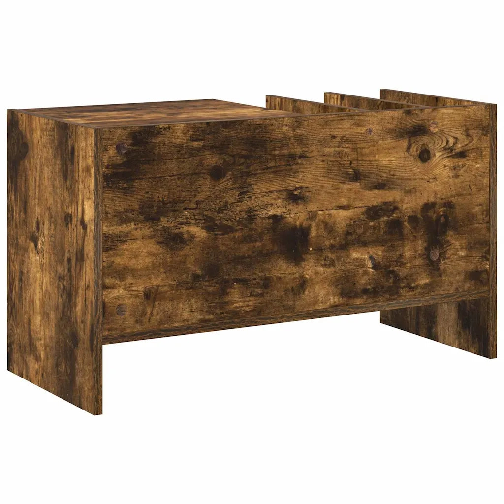 Mobile porta vinili Rovere fum¨¦ 78.5 x 35 x 45 cm CFW8340092