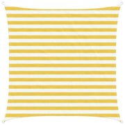 Telo Ombra Giallo e Bianco 2 x 2 m HDPE 42032807