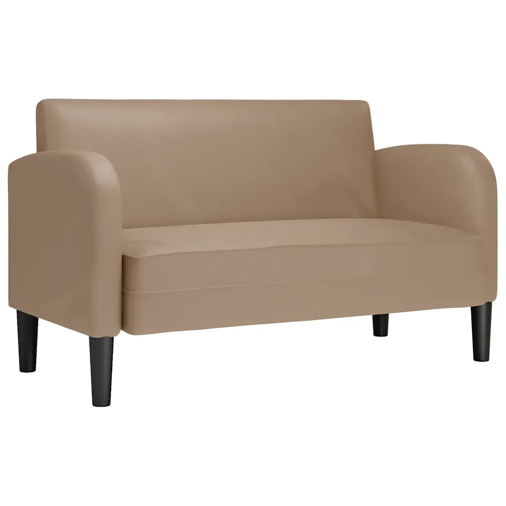 Divano | Divano da soggiorno | Sofa Divanetto Cappuccino 110 cm in Similpelle