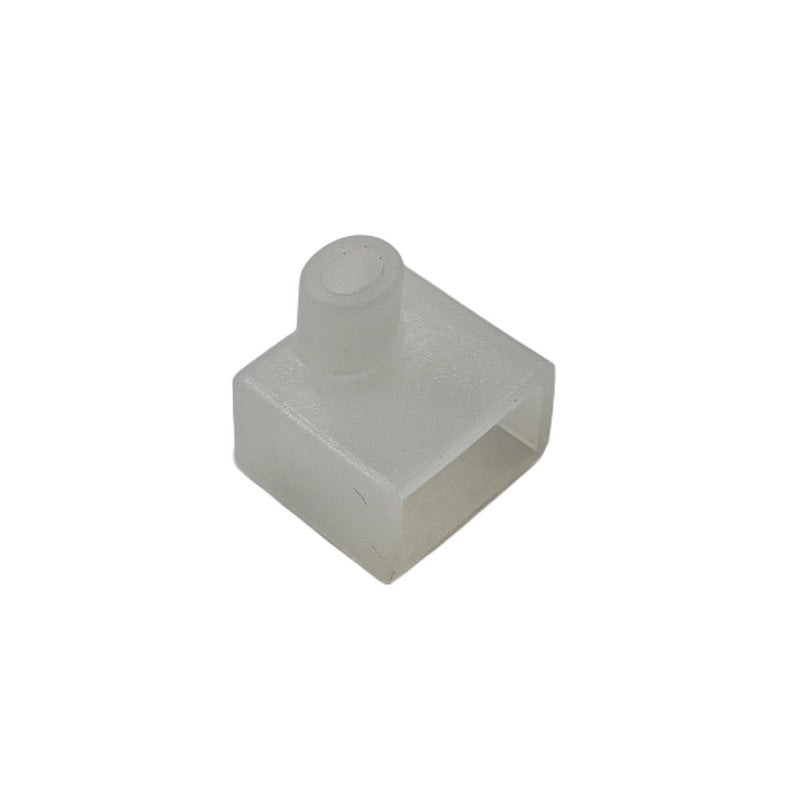 10 PZ Connettore Alimentazione Gomma Morbida per Striscia Led Neon Flex SL240810