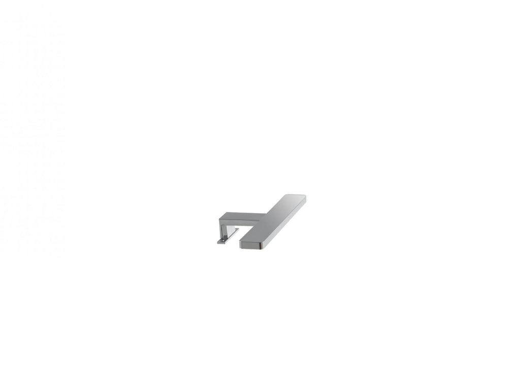 APPLIQUE LED CRUISE CROMO FISSAGGIO PARETE E SPECCHIO 5,2W 550LM 4000K IP44 28x8x11CM