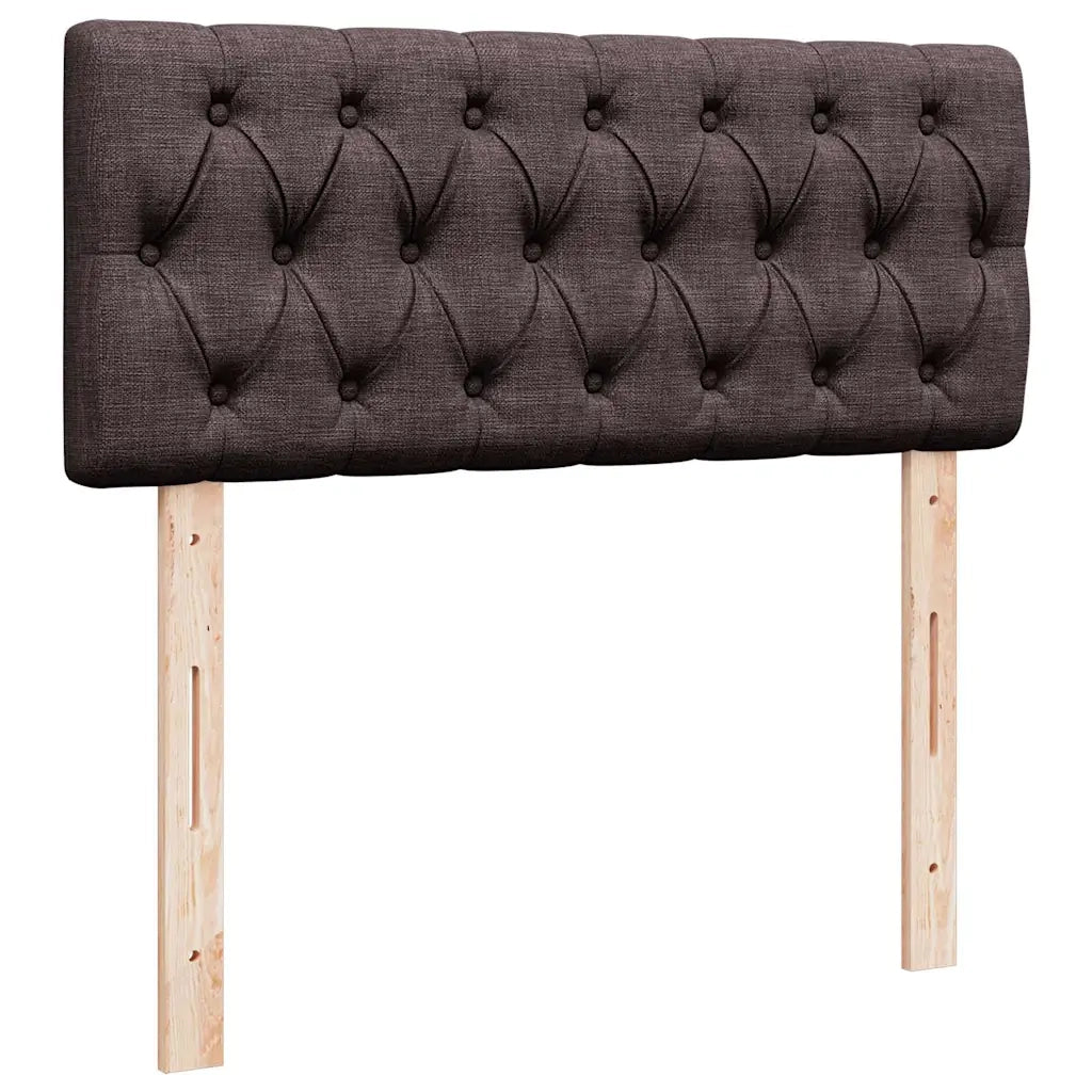 Struttura Letto Pouf con Materasso 80x200 cm in Tessuto 3312377