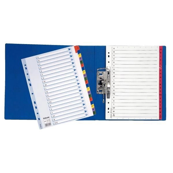 Esselte carton index divisore 1 pz - 100166