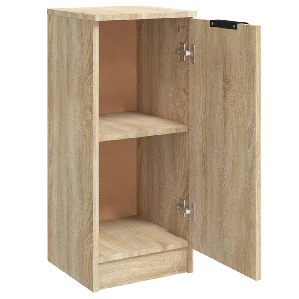 Buffet credenza cassettiera armadio mobile contenitore organizer cucina soggiorno rovere Sonoma 30 x 30 x 70 cm legno ingegnerizzato marrone 02_0031501
