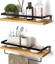 Pannelli lignei da parete Pannelli lignei da parete 2 set di pannelli decorativi lignei rustici con appendiabiti rimovibili Pannelli lignei per soggiorno e bagno