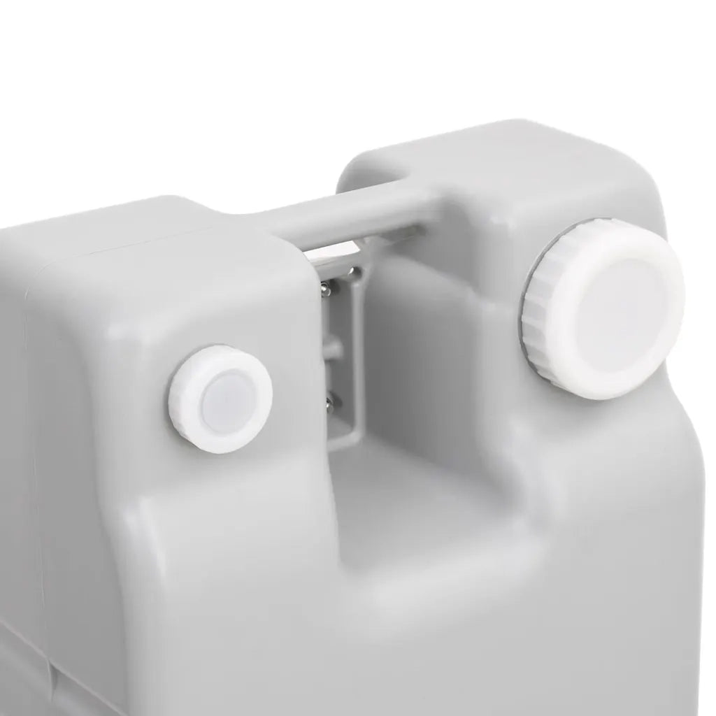 Serbatoio di Acqua con Ruote per Campeggio 75 L Grigio CFW9787882