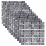 Piastrelle Mosaico Grigio 30 x 30 cm Marmo 42033522