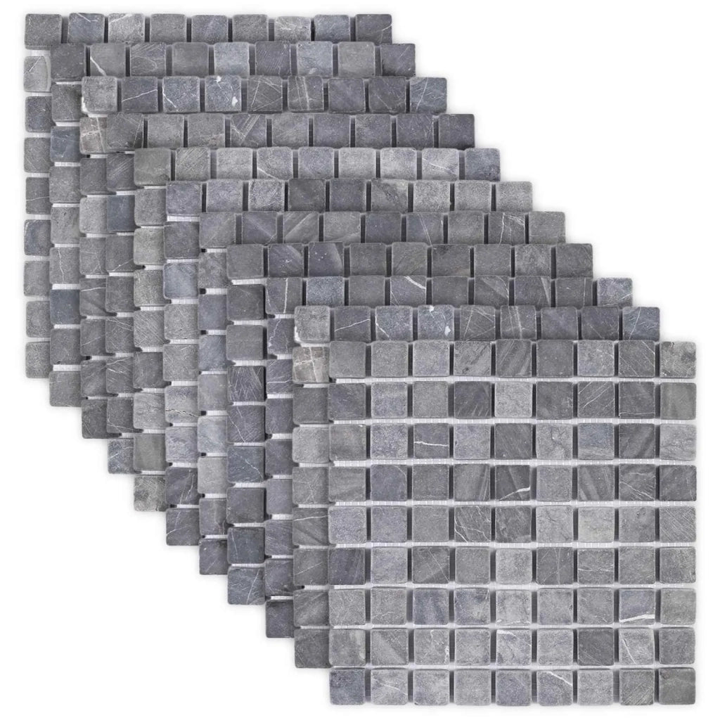 Piastrelle Mosaico Grigio 30 x 30 cm Marmo 42033522