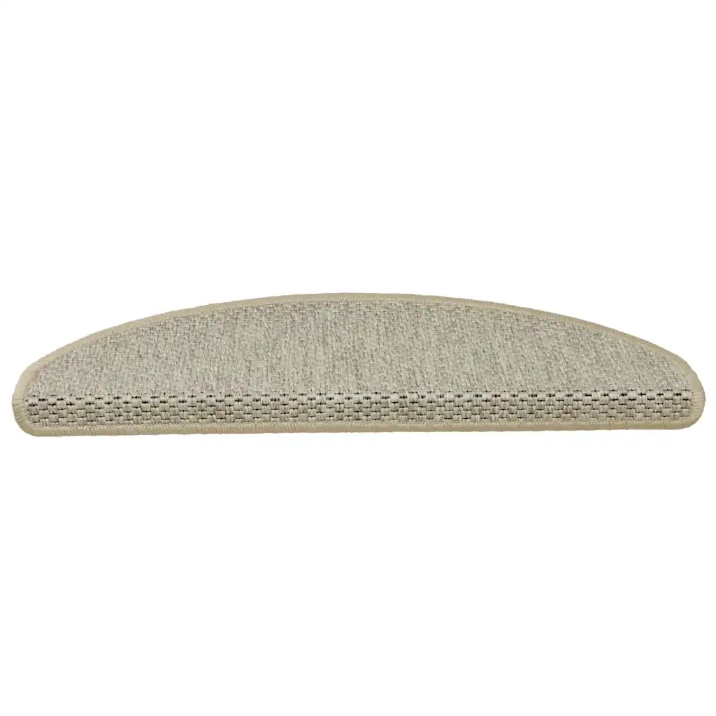 Tappeti Adesivi Scale Aspetto Sisal 30pz 65x21x4cm Verde Chiaro 3365875