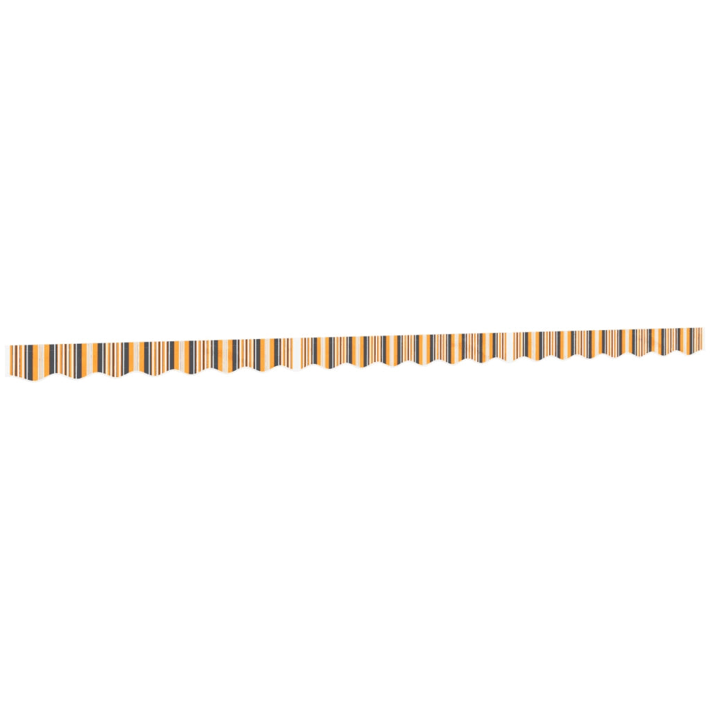 Tessuto Ricambio per Mantovana Tenda Righe Giallo e Grigio 5 m 367814