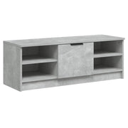 Mobile porta TV tradizionale con ampio vano contenitore 102 x 35 x 36 cm legno composito grigio cemento 02_0047998