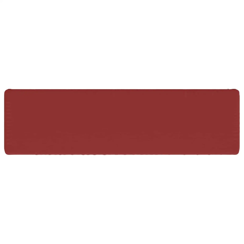 Cuscino per Panchina a 1 Pezzo VUGHT 100% Poliestere Rosso Vino 952210
