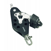 BOZZELLO GIREVOLE ARR. + CAM MM.8 FIDDLE BLOCK  - SWIVEL + BECKET + CAM - Ø MM. 8