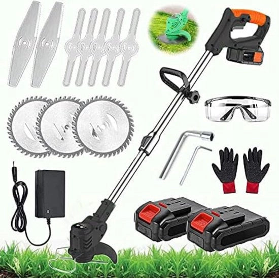 Accu e caricabatteria per boschese elettrico 650W 21V 30cm - nero
