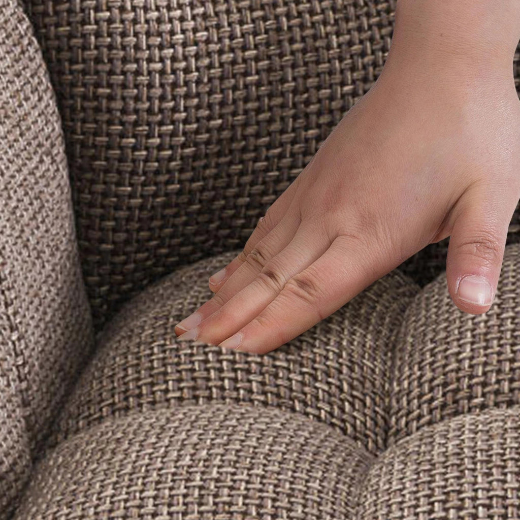 Barhocker Damaso B Stoff mit 4-FuЯ Gestell
